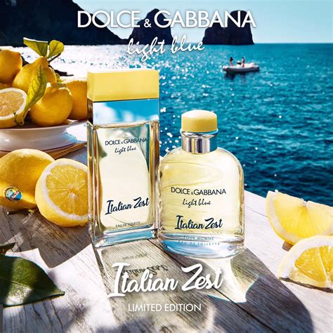 dolce and gabbana lemon zest